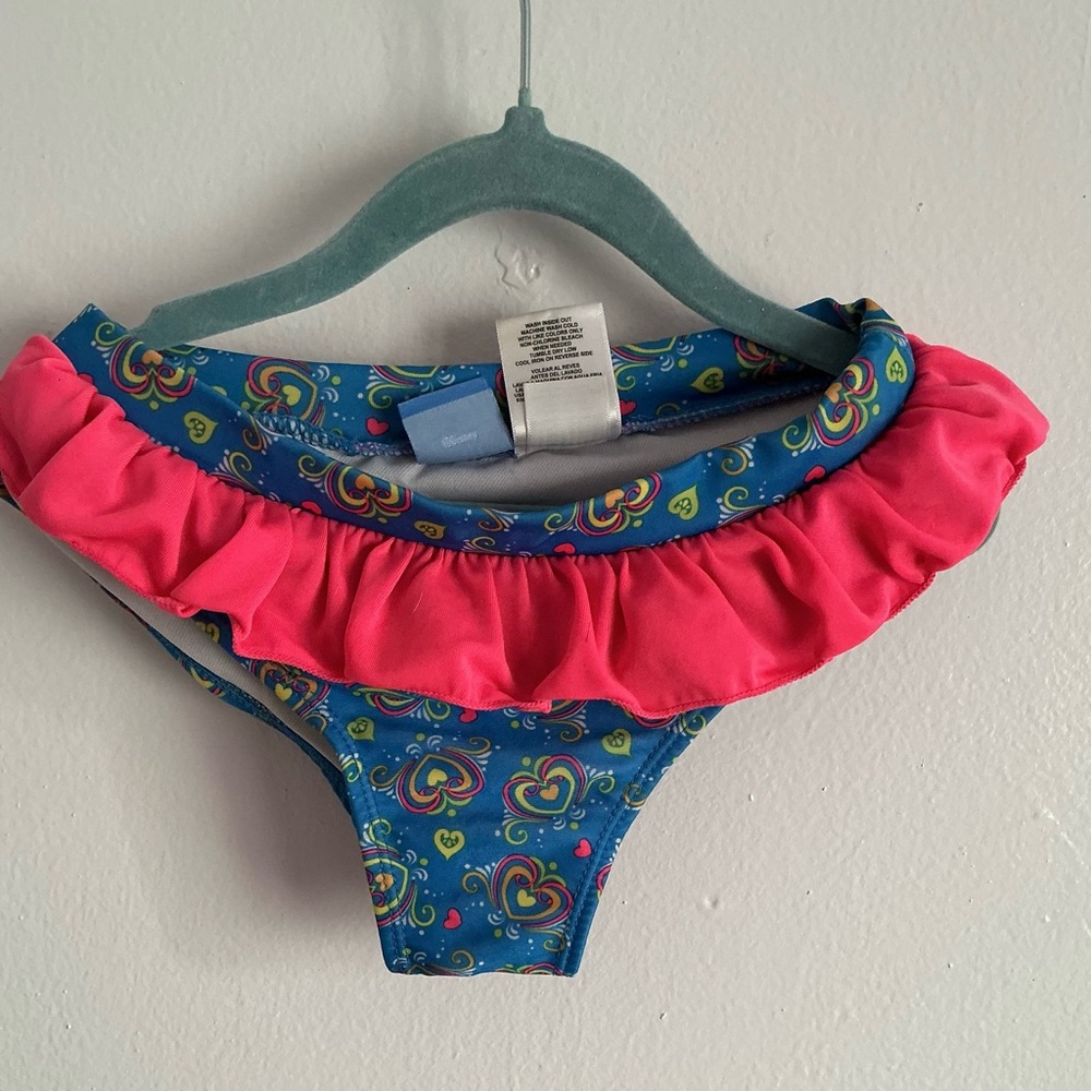 Disney Kids Swim Bikini - Blue and Pink